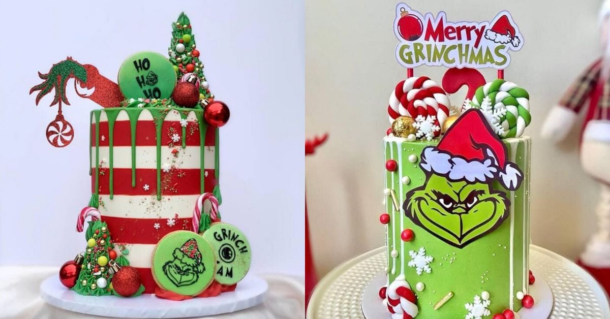 Grinch Cake Ideas