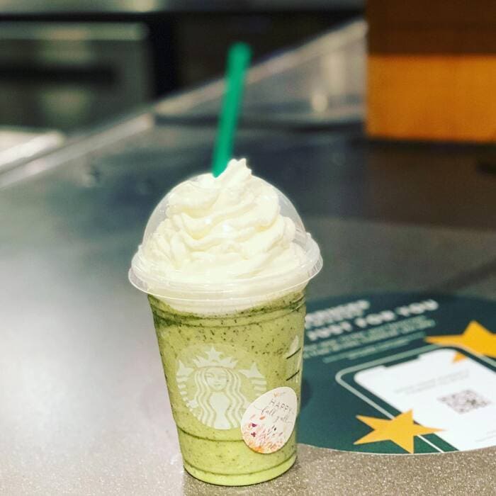 Starbucks Secret Menu Peppermint Drinks - Grasshopper Frappuccino