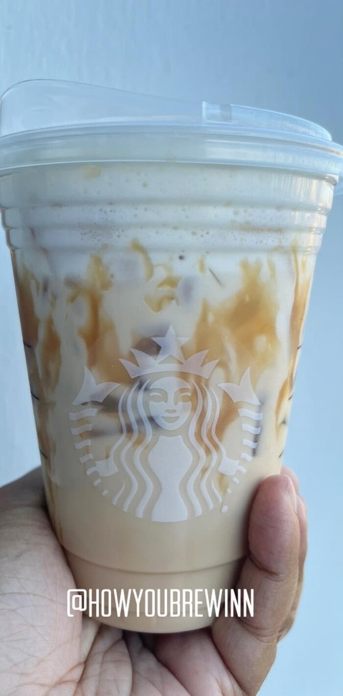 Starbucks Secret Menu Peppermint Drinks - Caramel Peppermint White Mocha