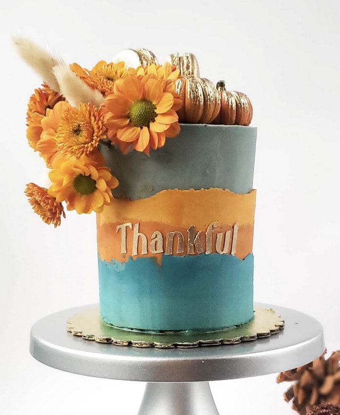 thanksgiving cake ideas - thankful