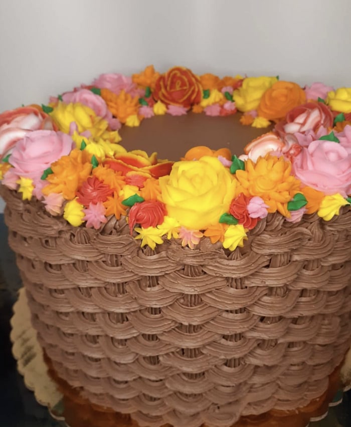 thanksgiving cake ideas - thanksgiving basket
