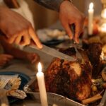 thanksgiving tips - turkey being carved