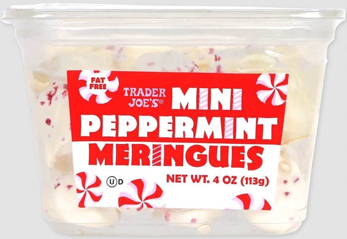 Trader Joe's Holiday Products Ranked - Mini Peppermint Meringues
