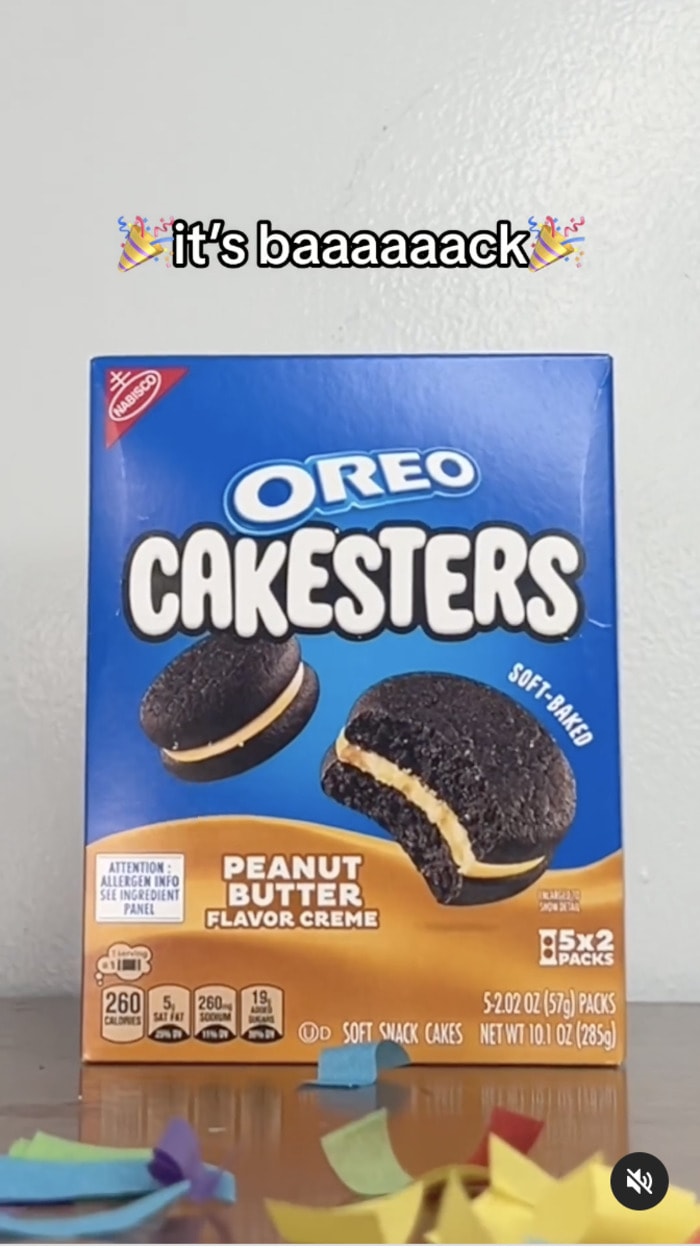 Black and White Oreo Cookies - Oreo Cakesters