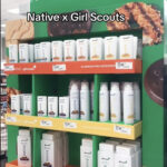 Native Girl Scout Cookie Scents - target display