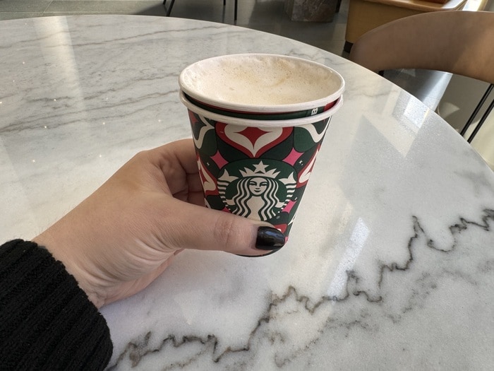 Best Hot Drinks at Starbucks Ranked - Blond Vanilla Latte
