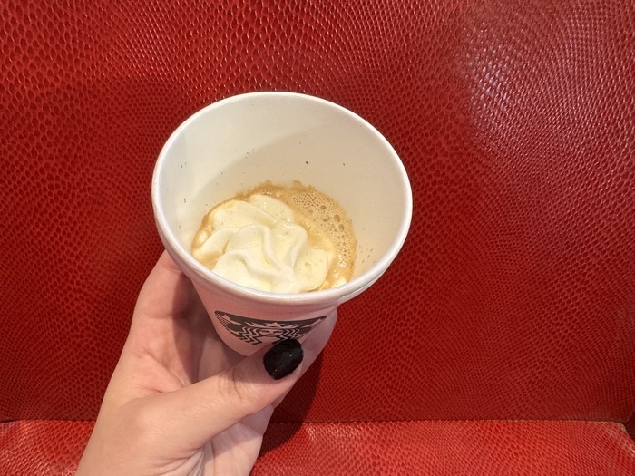 Best Hot Drinks at Starbucks Ranked - Espresso Con Panna