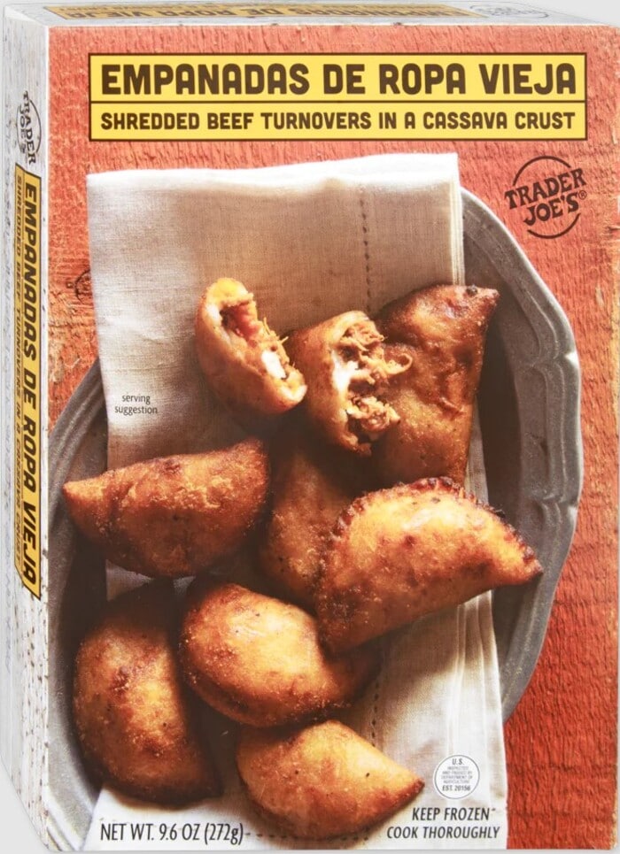 Best Trader Joe's Products December 2023 - Empanadas De Ropa Vieja