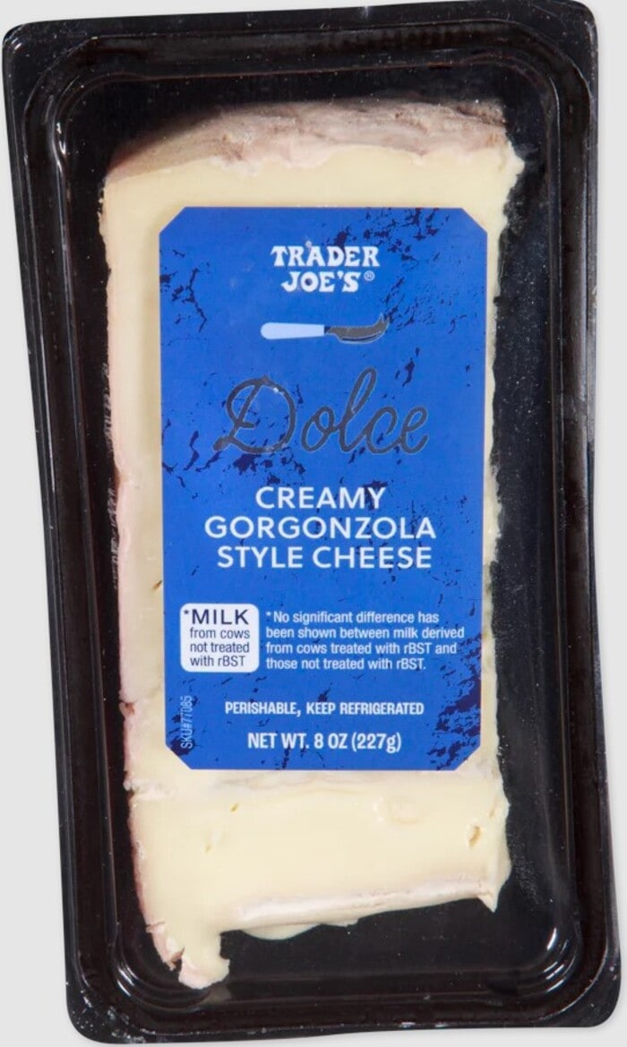 Best Trader Joe's Products December 2023 - Dolce Creamy Gorgonzola Style Cheese