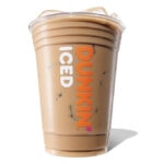 Dunkin White Hazelnut Bark Coffee review - iced coffee