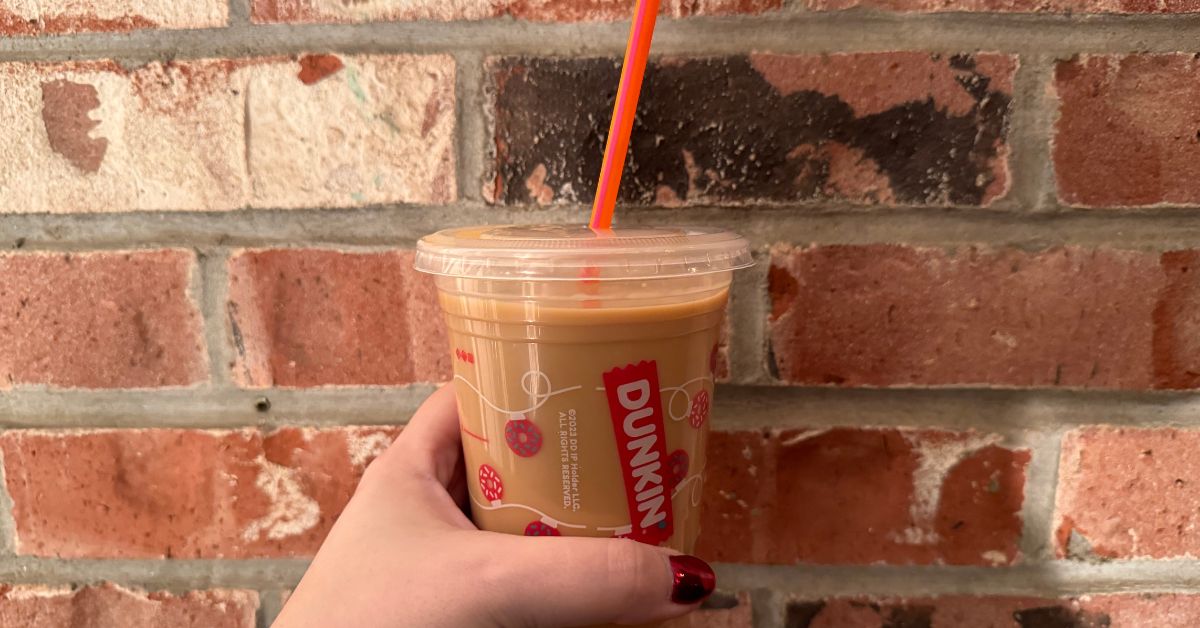 Dunkin White Hazelnut Bark Coffee review