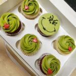 Grinch Cupcakes - Anti-Christmas Grinch Cupcakes