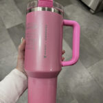 Pink Starbucks Stanley Cup - shimmery 2024