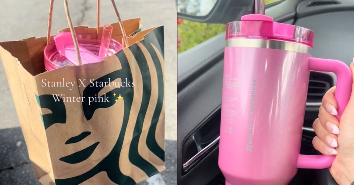 Starbucks pink Stanley cups: Shoppers line up at Targets at 3 a.m.