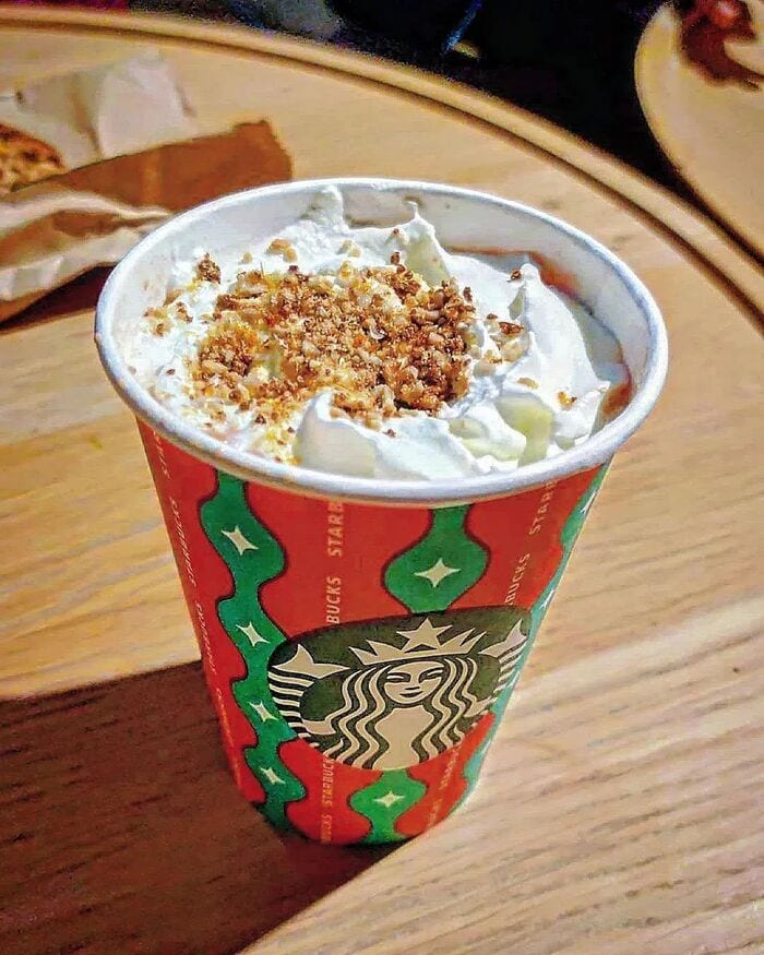 Starbucks Hot Chocolate Drinks - Praline Cookie Hot Chocolate