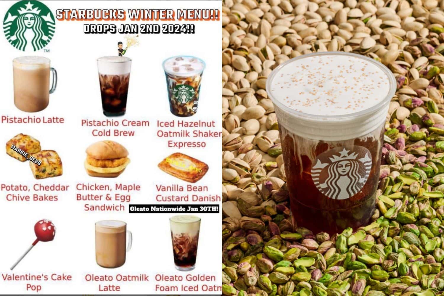 Starbucks' Winter Menu Just Leaked And It's Already Starting Drama