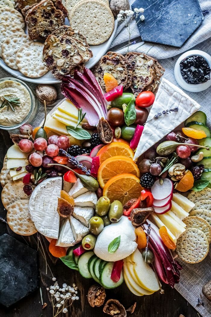 Vegan Charcuterie Board Ideas - Toppings