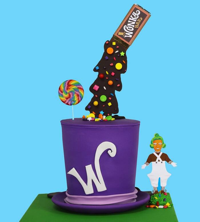 Willy Wonka Dessert Ideas - Magical World of Wonka Cake