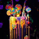 Willy Wonka Dessert Ideas - Willy Wonka Drizzle Cake