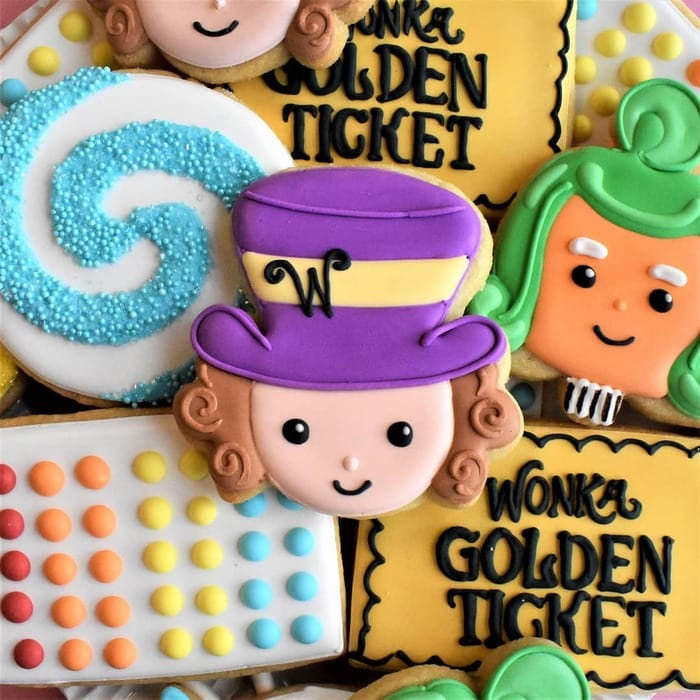 Willy Wonka Dessert Ideas - Oompa Loompa Cookies