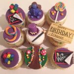 Willy Wonka Dessert Ideas - Wonka-Themed Cupcake Toppers