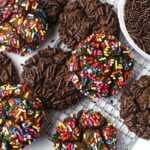 Willy Wonka Dessert Ideas - Easy Chocolate Sprinkle Cookies