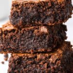 Willy Wonka Dessert Ideas - Fudgy Dairy Free Brownies