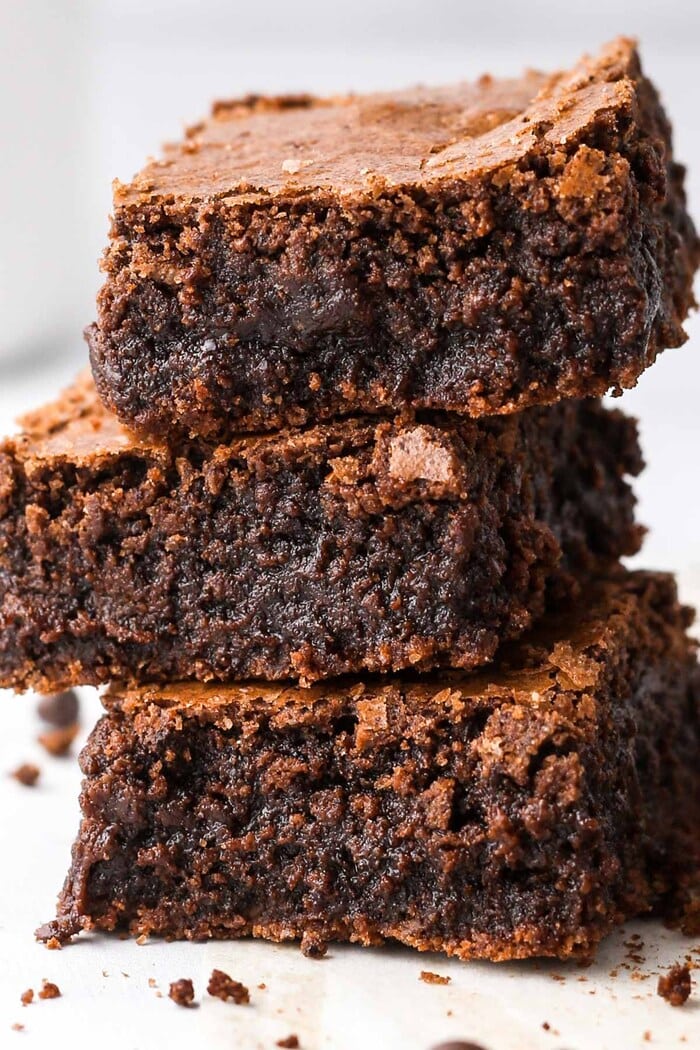 Willy Wonka Dessert Ideas - Fudgy Dairy Free Brownies