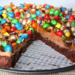 Willy Wonka Dessert Ideas - M&M’s® Crispy Dessert Pizza
