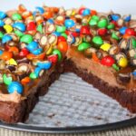 Willy Wonka Dessert Ideas - M&M’s® Crispy Dessert Pizza