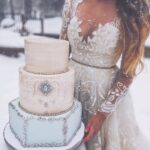 Winter Wedding Cake Designs - Princess Wedding Cake