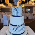 Winter Wedding Cake Designs - Snowflake Wedding Cake