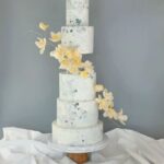 Winter Wedding Cake Designs - Floating Sidebar Cake