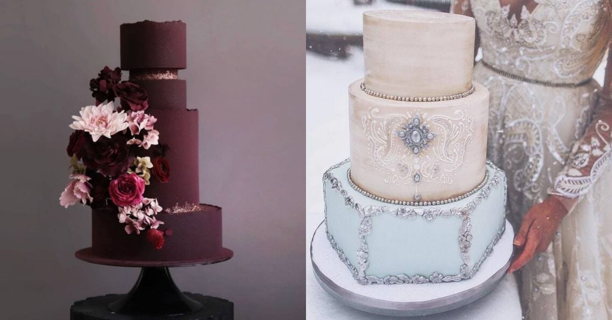 Winter Wedding Cake Designs