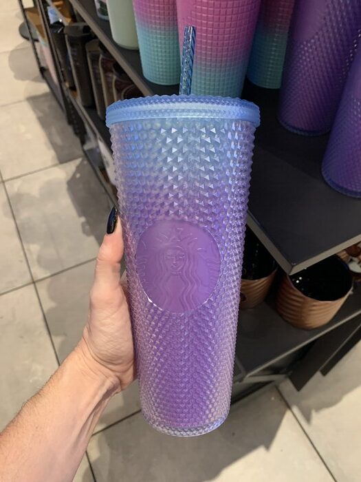 Starbucks Valentine Cups 2024 - Purple Ombre