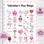 Valentine's Day Games for Adults - Bingo