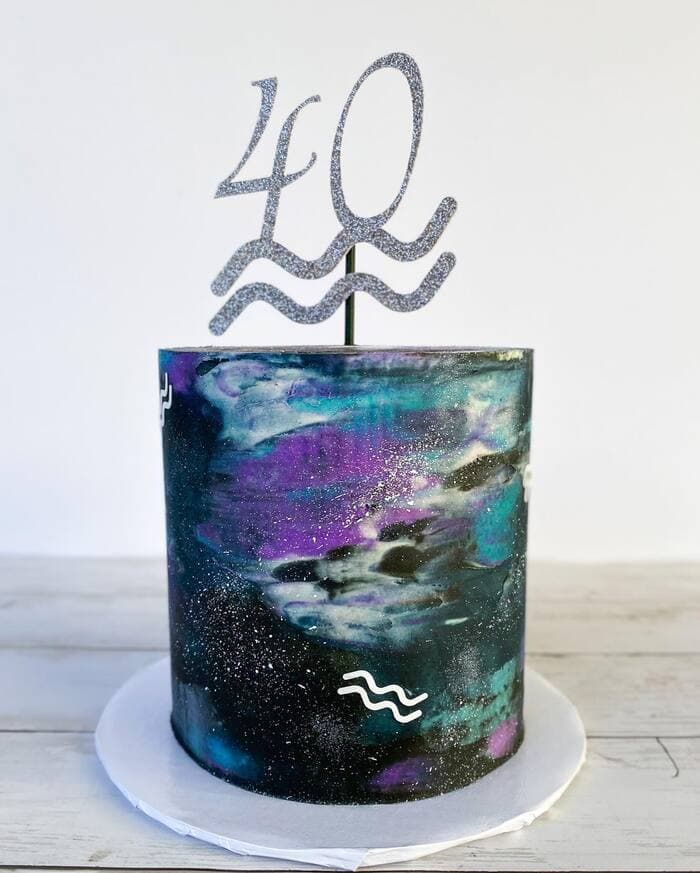 Aquarius Cakes - Aquarius-Themed Cake