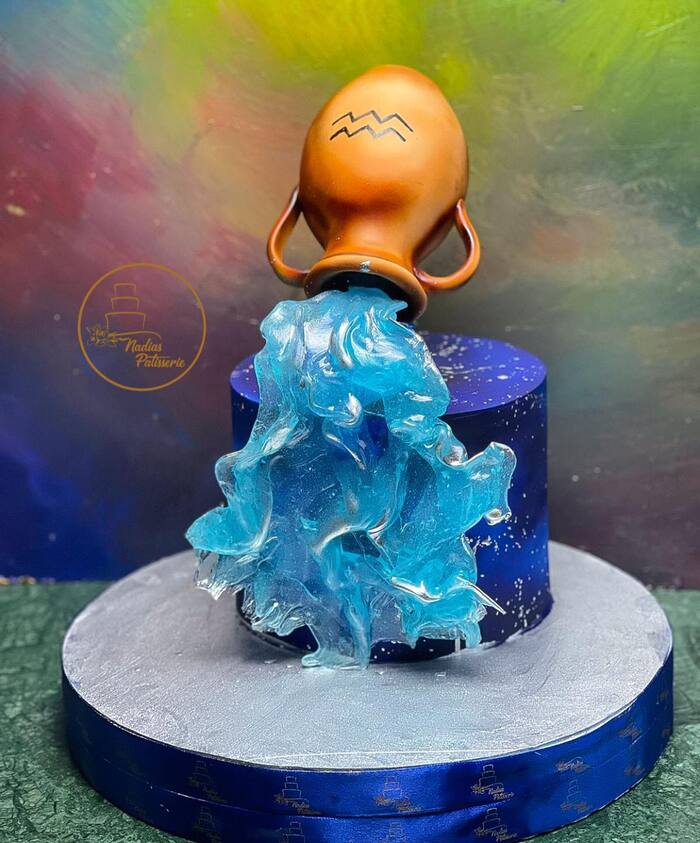 Aquarius Cakes - Magical Aquarius Cake