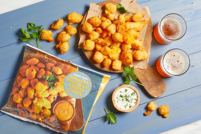 Best Trader Joes Super Bowl Snacks - Breaded Cheddar Cheese Curds