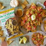 Best Trader Joes Super Bowl Snacks - Salsa Verde Flavored Corn Tortilla Chips