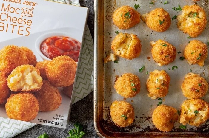 Best Trader Joes Super Bowl Snacks - Mac and Cheese Bites