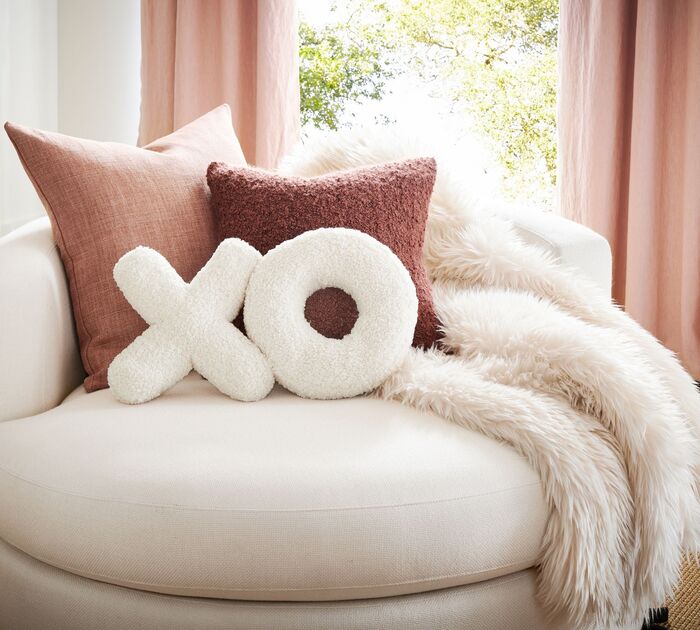 Best Valentine's Day Decor - XO Shaped Pillow