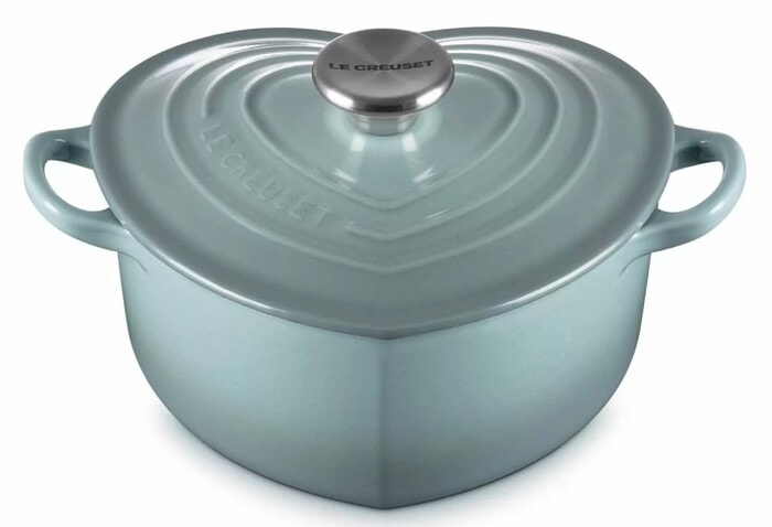 Best Valentine's Day Decor - Le Creuset Heart Cocotte