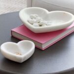 Best Valentine's Day Decor - Handcrafted Marble Heart Tray