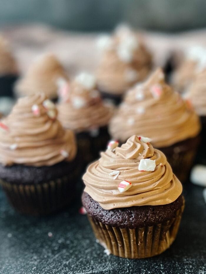 Best Winter Desserts - Hot Cocoa Cupcakes