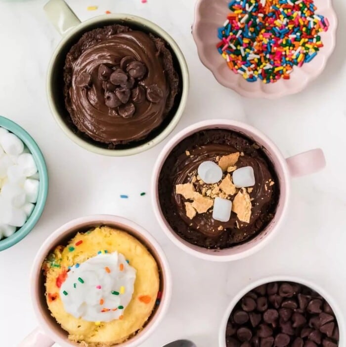 Best Winter Desserts - Mug Cake