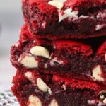 Best Winter Desserts - Fudgy Red Velvet Cake Mix Brownies