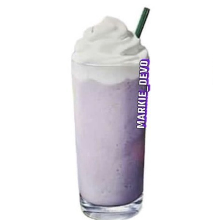 Starbucks Spring Menu - Lavender Creme Frappucino