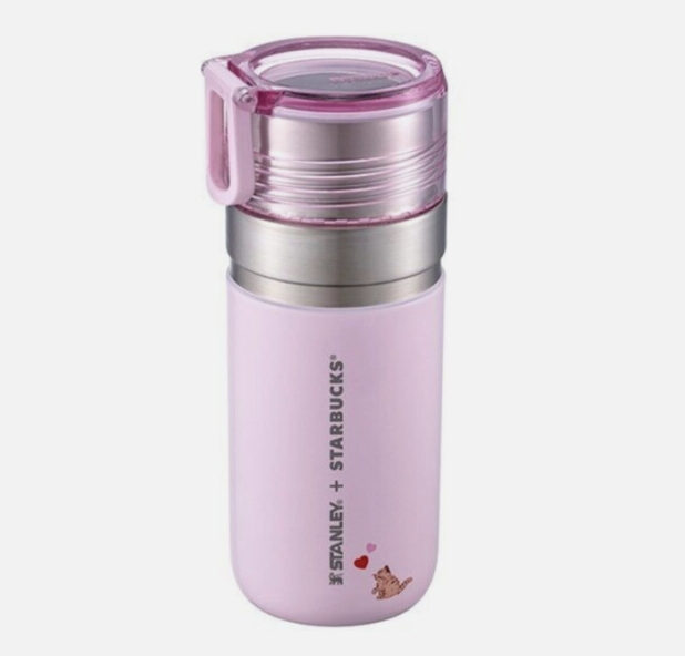 Starbucks Released a Pink Stanley Cat Cup for Valentine