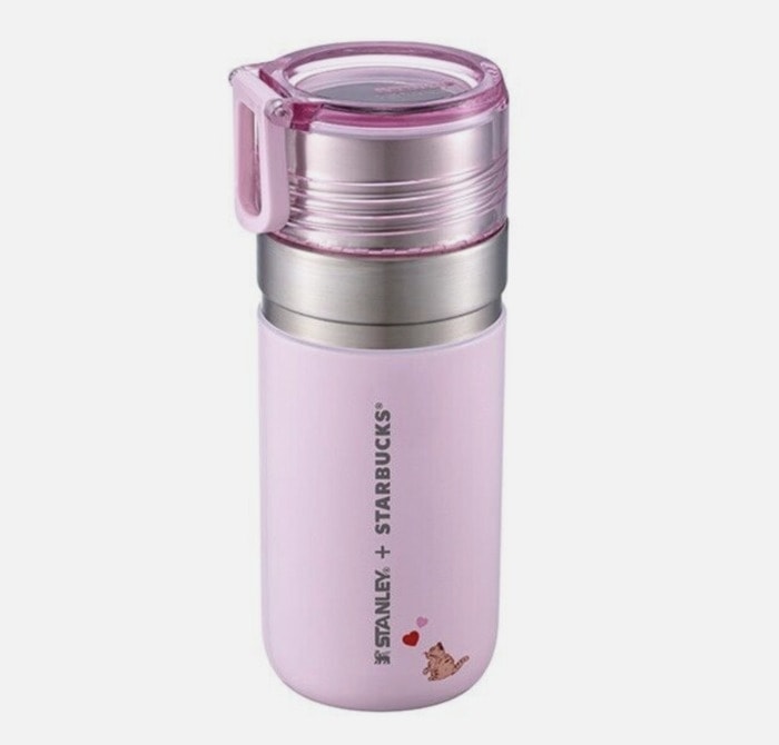 Starbucks Stanley Cat Cups 2024 - pink thermos